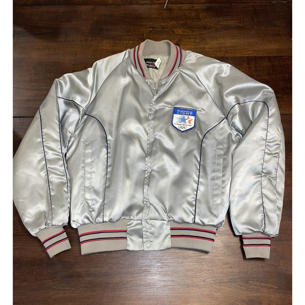 VTG Anheuser Busch A & Eagle Collection Busweiser Light 1984 L.A Olympics Bomber